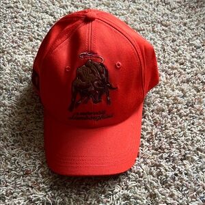 Lamborghini Red Cap